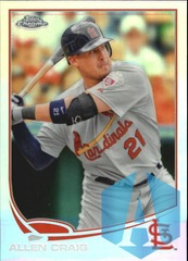 2013 Topps Chrome Refractors #121 Allen Craig CARDINALS